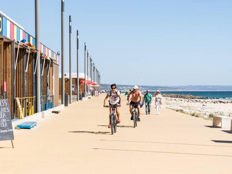 Capitan Beach House Costa de Caparica Kültér fotó